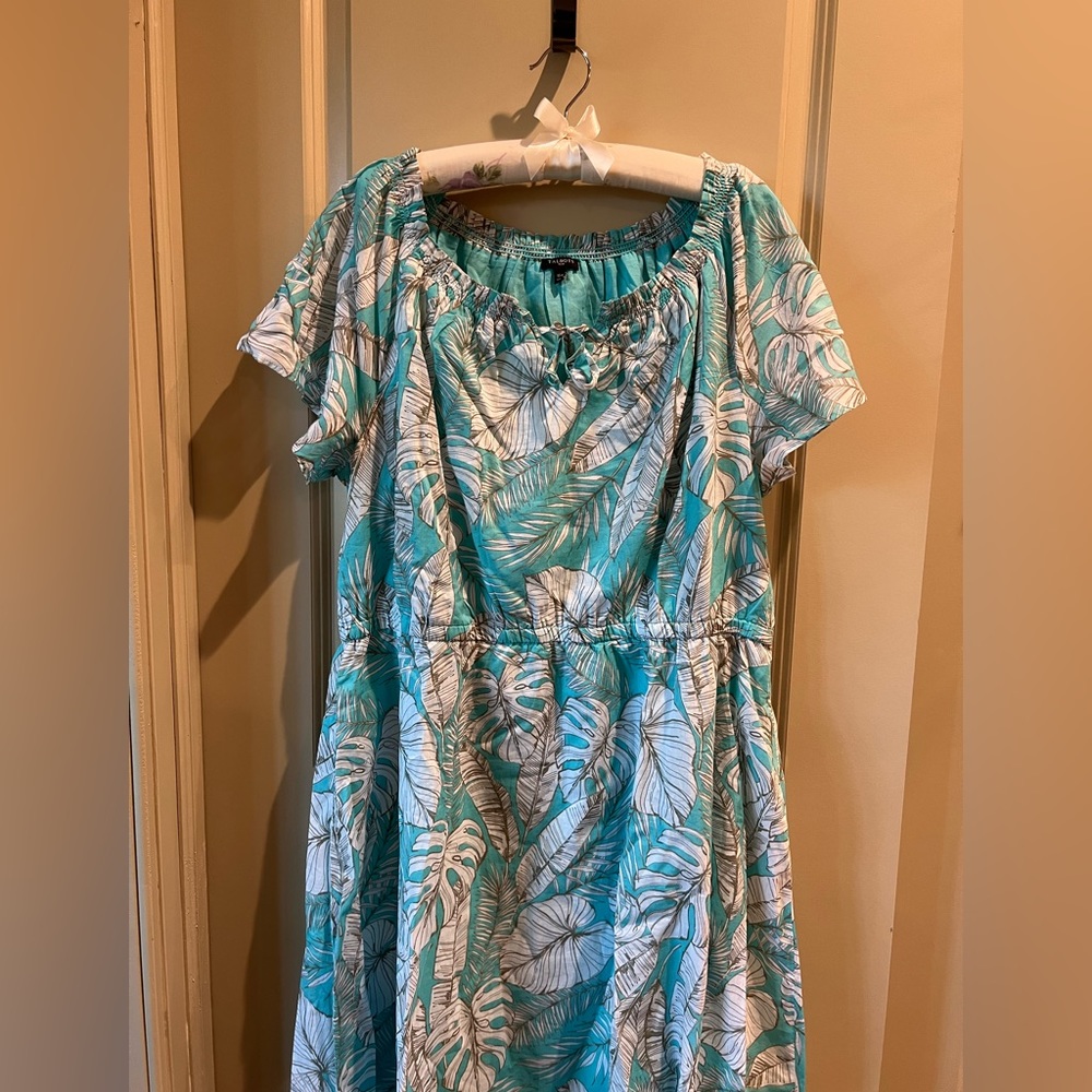 Talbots plus size, lightweight spring or summer dress